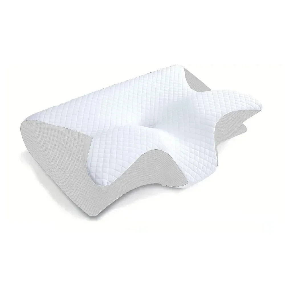 Contoured Butterfly Memory Foam Neck Pillow
